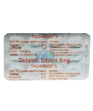 Tadarise 5mg Tablet